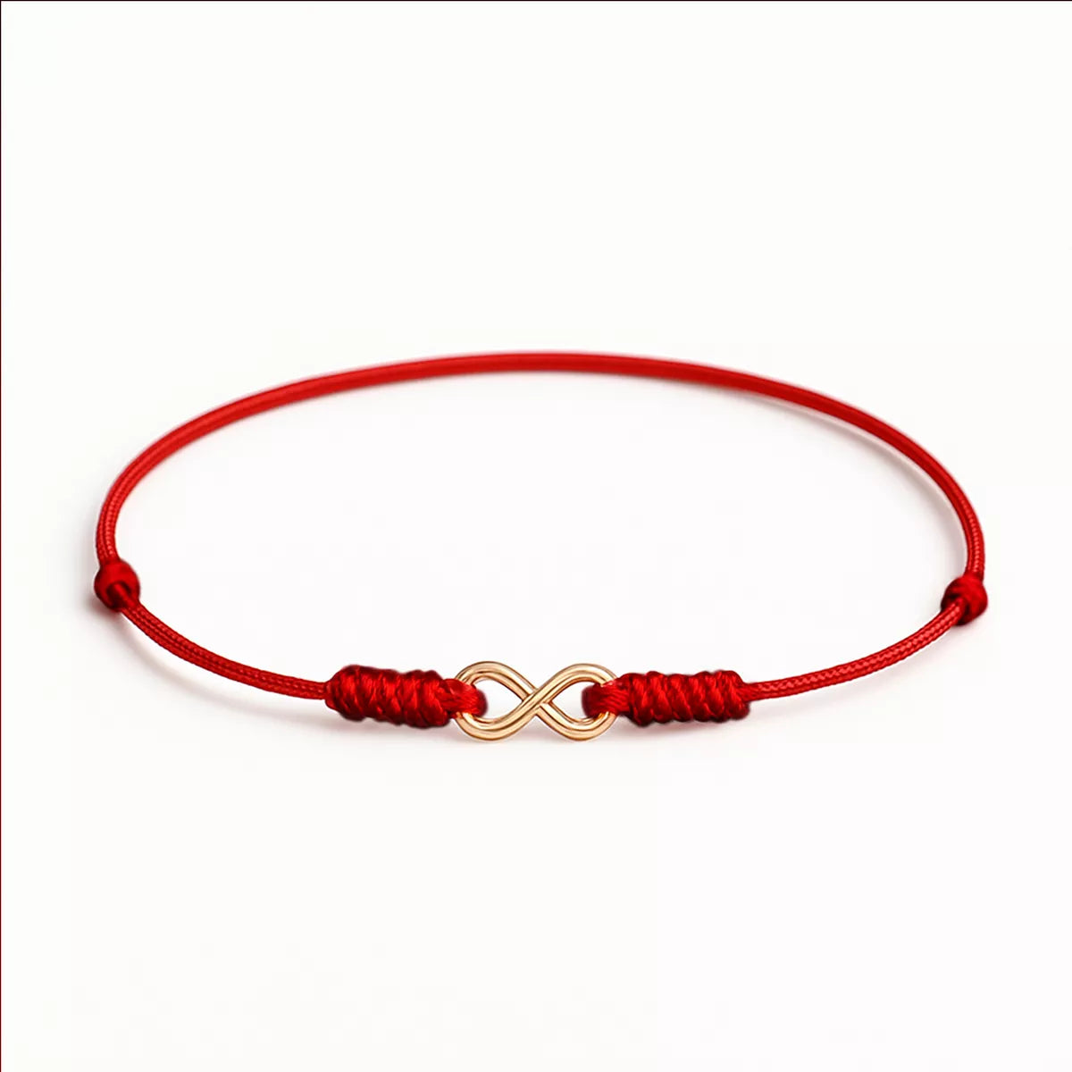 Pulsera Del Infinito Para Siempre En Oro De 18 Kilates Real