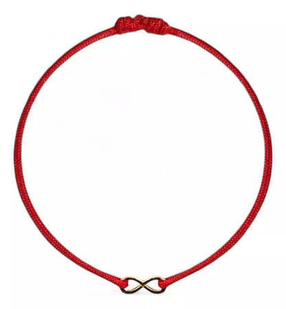 Pulsera Conexión Infinito Oro 18k
