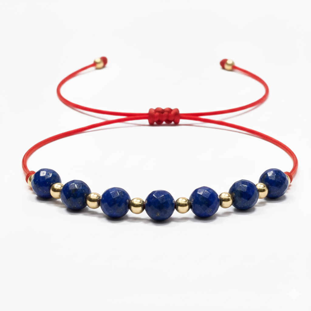 Pulsera Balines 18k 7 Cuarzo Naturales