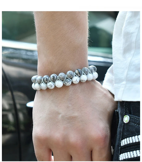 Pulsera Doble Howlita