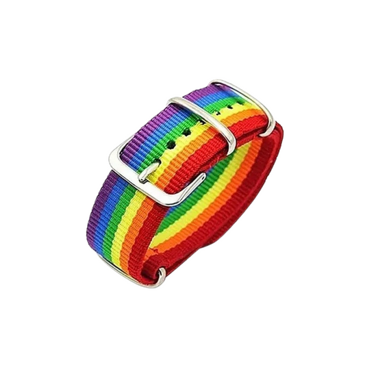 Pulsera Manilla Arcoiris Orgullo Lgbt Pride Inoxidable