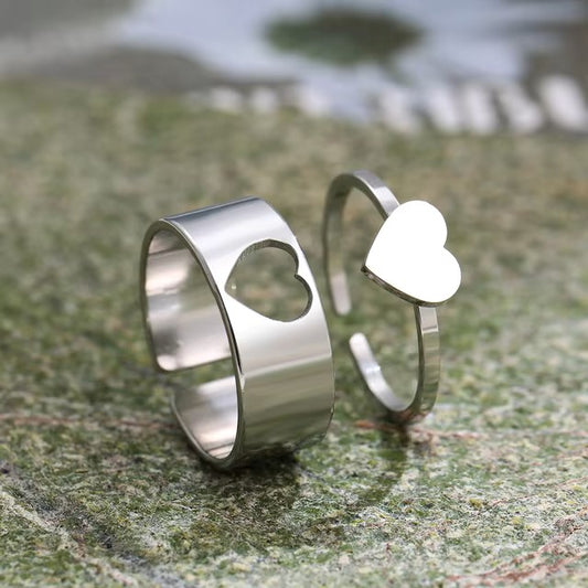 Anillos para parejas en acero inoxidable