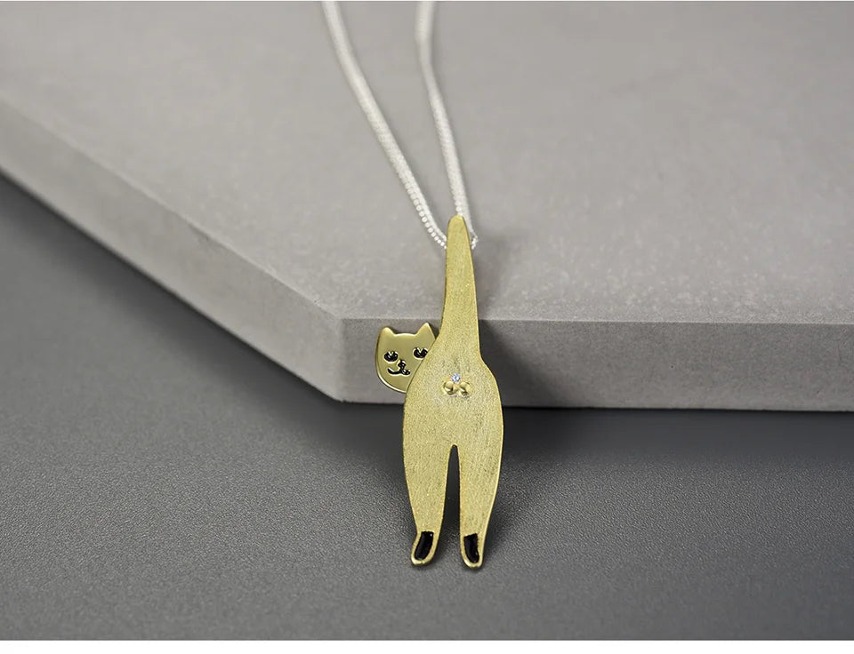 Collar “Alma Felina” En Plata Ley 925