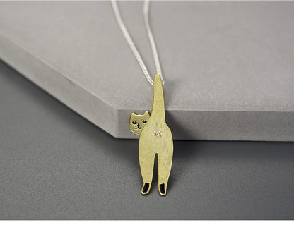 Collar “Alma Felina” En Plata Ley 925