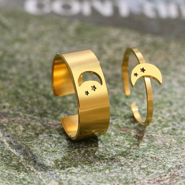 Anillos para parejas en acero inoxidable