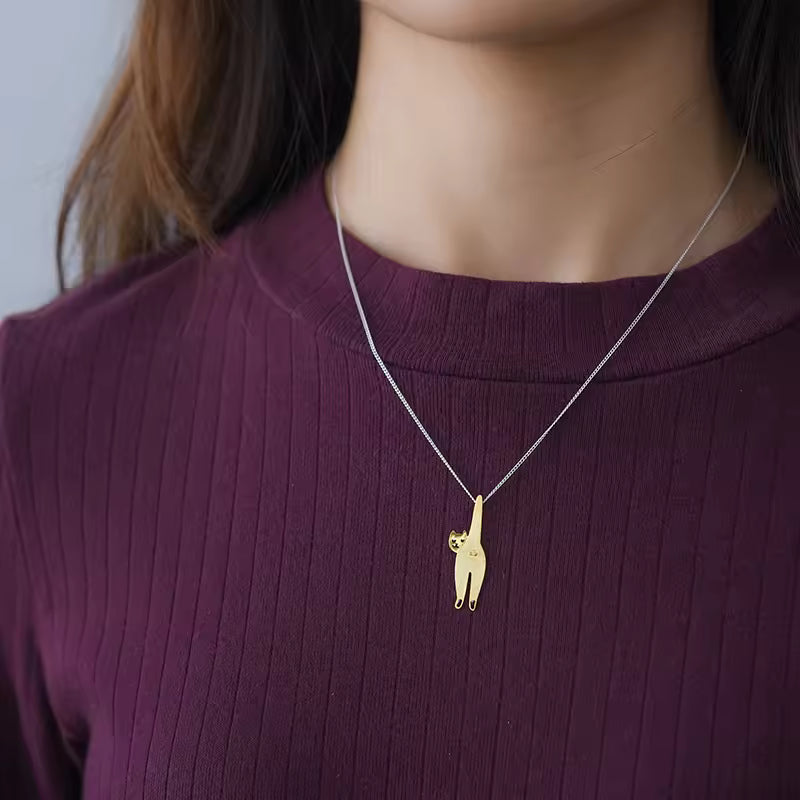 Collar “Alma Felina” En Plata Ley 925