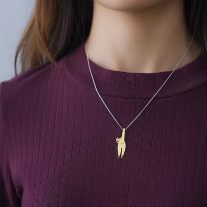 Collar “Alma Felina” En Plata Ley 925