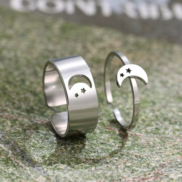 Anillos para parejas en acero inoxidable