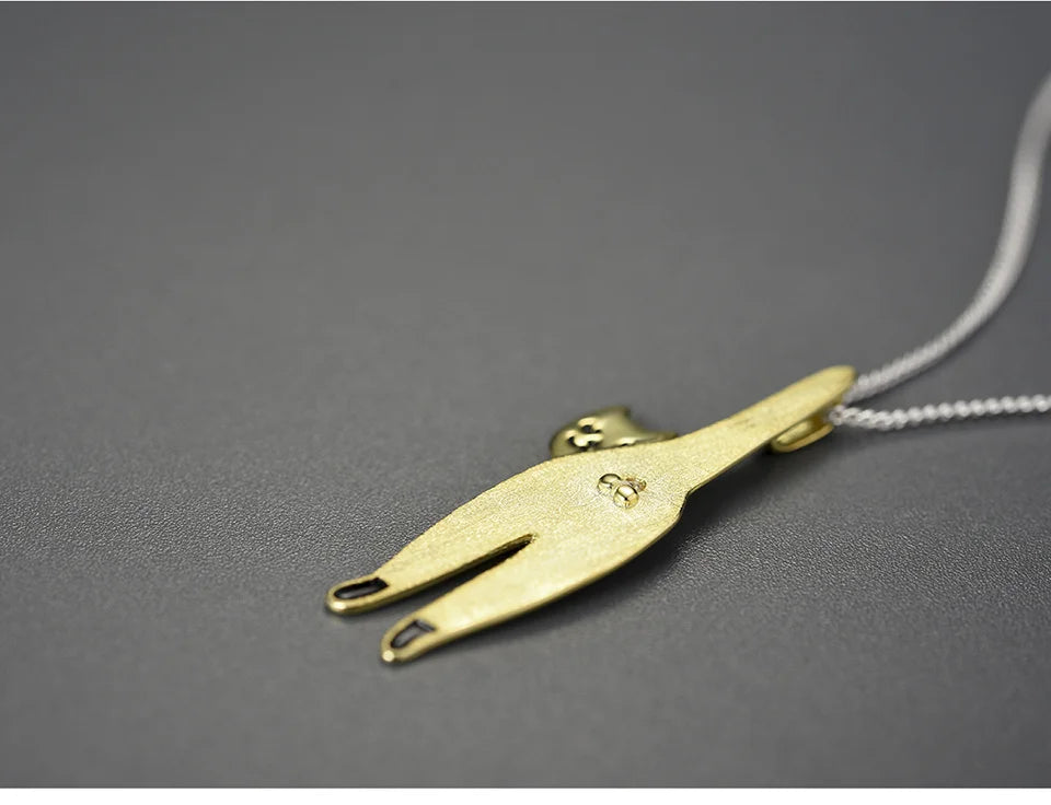 Collar “Alma Felina” En Plata Ley 925