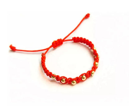 Pulsera Tejida De Oro 18k Garantizado Bebes Niños Babyshower