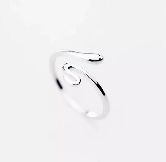 Anillo De Serpiente En Plata Real Ley 925 + Certificado