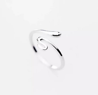 Anillo De Serpiente En Plata Real Ley 925 + Certificado
