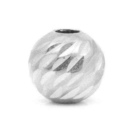 Balín Diamantado Oro Blanco 18k (3–6 mm)