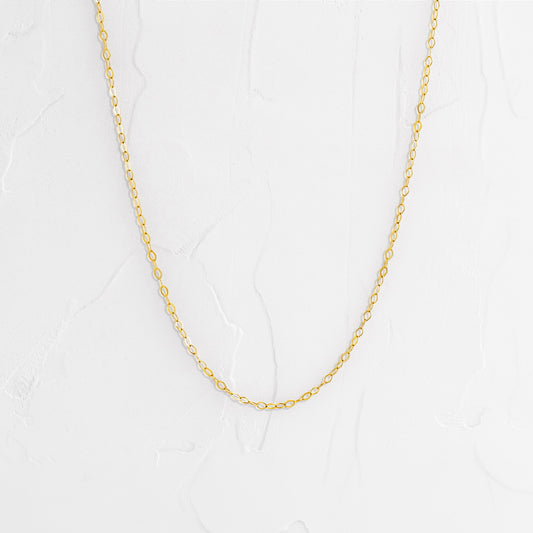 Cadena Mini Rolón Oro 18k