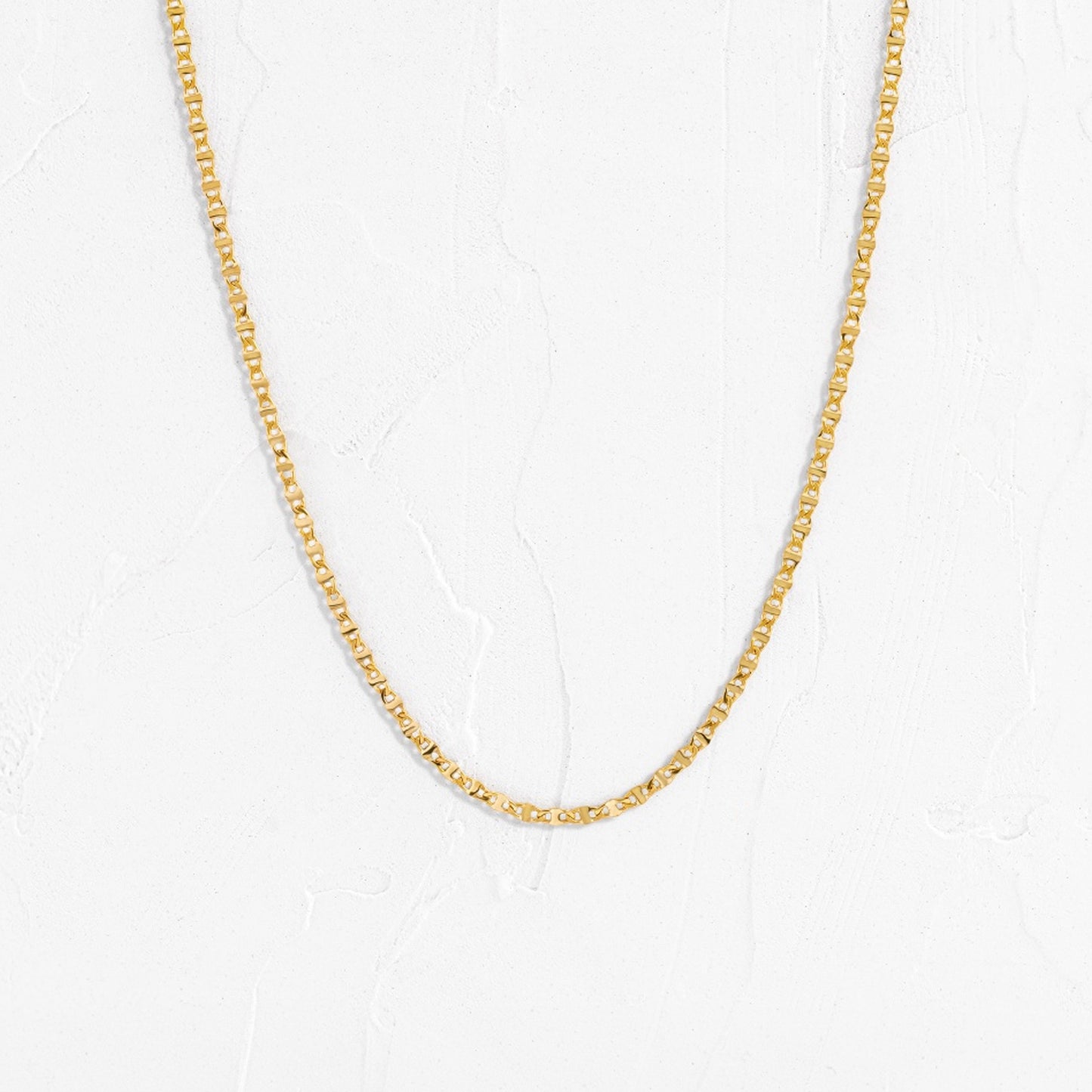 Cadena Plana Oro 18k