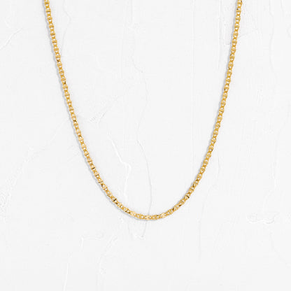 Cadena Plana Oro 18k