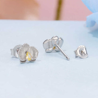 Aretes en Plata – Flores que Iluminan