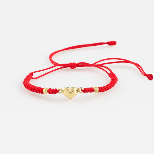 Pulsera Corazón Oro 18k