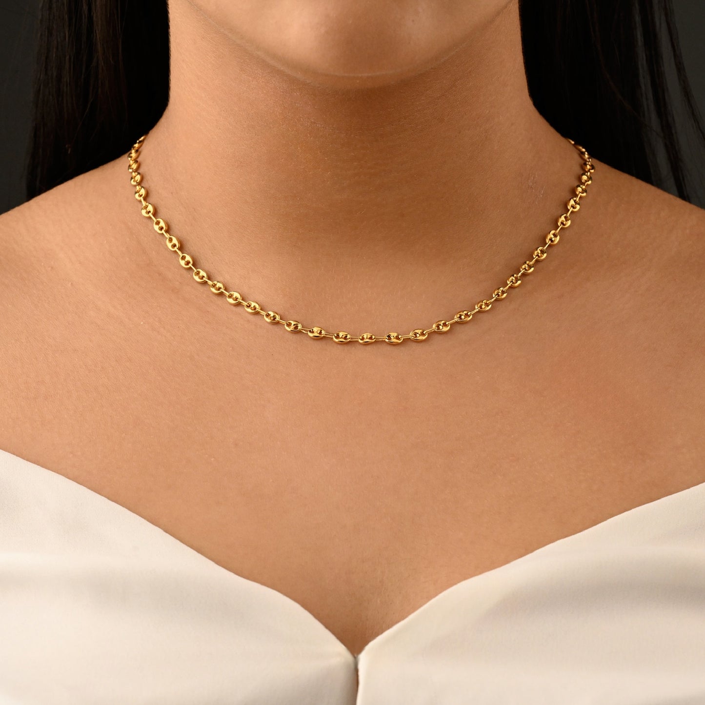 Cadena de Eslabones Oro 18k