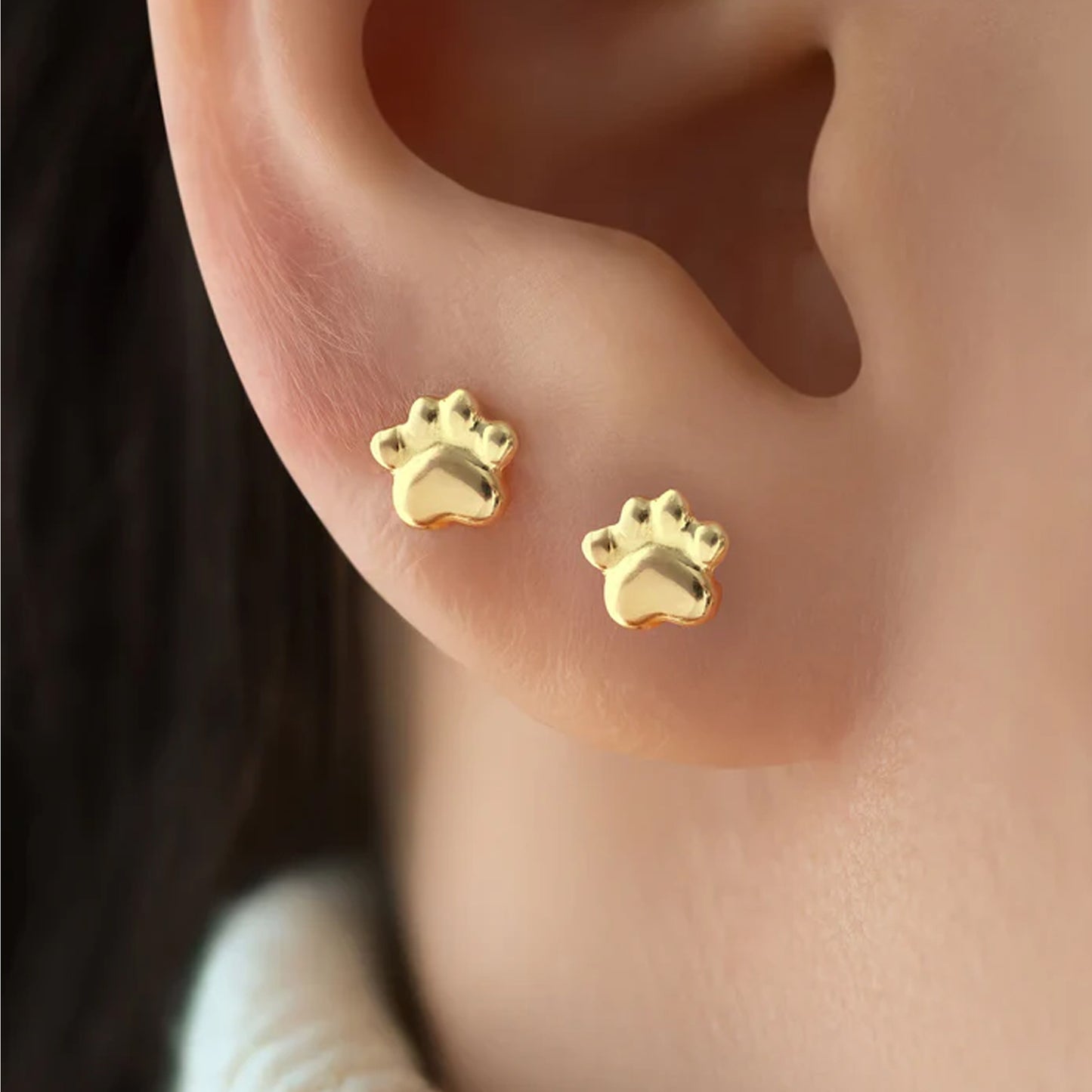 Topos Huellas Perrito 18k