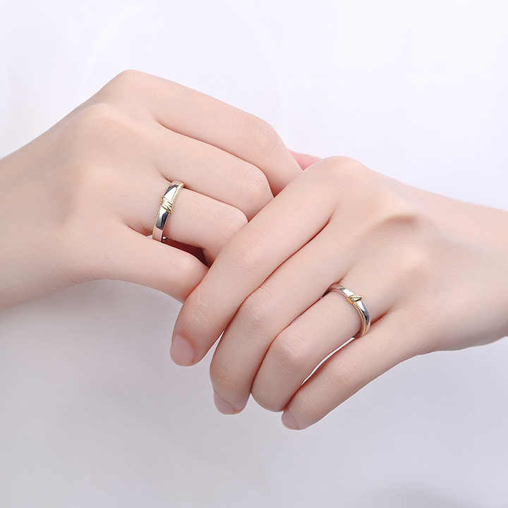 El Nudo Que Nos Une – Anillos Para Parejas en Plata Certificada