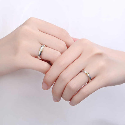 El Nudo Que Nos Une – Anillos Para Parejas en Plata Certificada