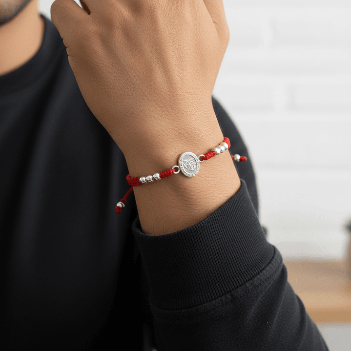 Pulsera San Miguel en Plata Esterlina
