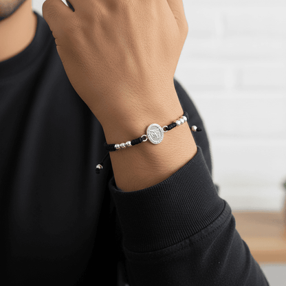 Pulsera San Miguel en Plata Esterlina