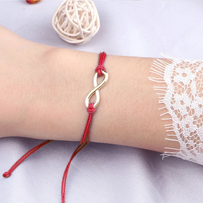 Pulsera Del Infinito En Oro De 18 Kilates Real Garantizado