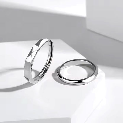 Anillos Ajustables Proyección en Plata Ley