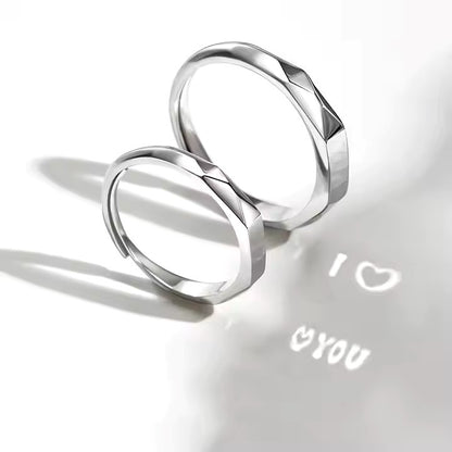 Anillos Ajustables Proyección en Plata Ley