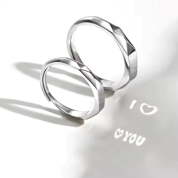 Anillos Ajustables Proyección en Plata Ley