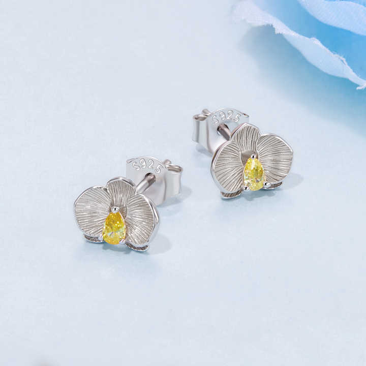 Aretes en Plata – Flores que Iluminan