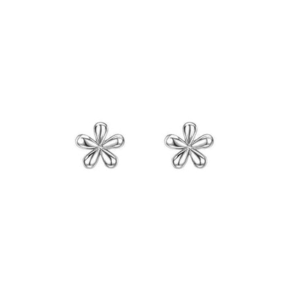 Aretas Flor Eterna plata ley 925