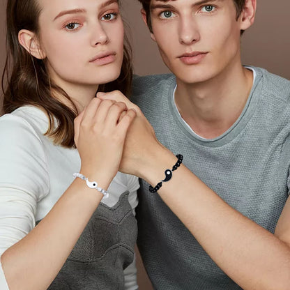 Pulsera Ying Yang x2 + Pulsera 7 Nudos x2 (4 Pulseras)