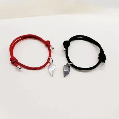 Pulseras para Parejas de Amor Magnéticas Regalo Set X 2