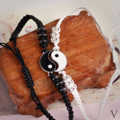Hermosa Pulsera para Pareja Ying-Yang
