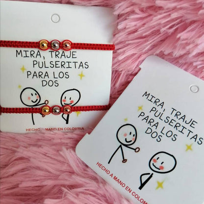 Manilla de Pareja en Rodio