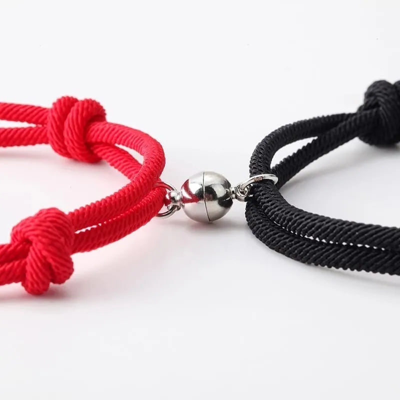 Pulsera para Parejas en Lazo Magnético x2