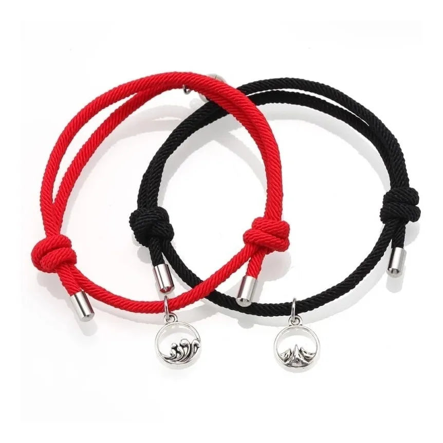 Pulsera para Parejas en Lazo Magnético x2